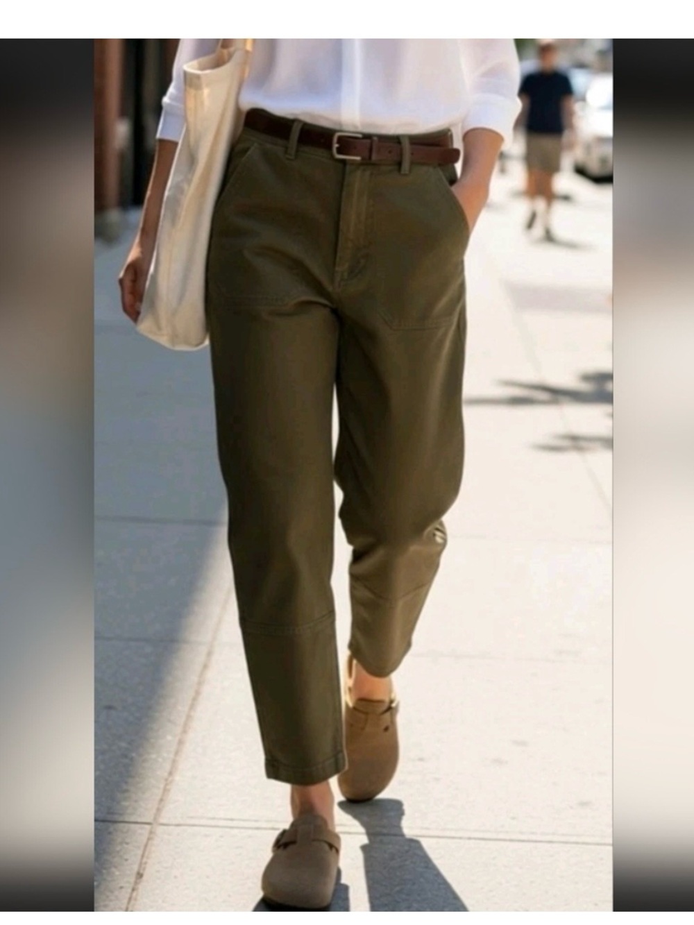 Size 10! NWTS, Alpine Design Olive‎ Women's Barrel Pants